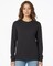 BELLA + CANVA Heather CVC Long Sleeve Crewneck T-Shirt for Layering Style & Custom Print Essential Tee